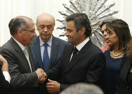 Aécio busca aproximação com Alckmin geraldo alckmin e aecio neves 01
